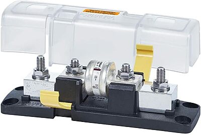 BLUE SEA SYSTEMS Class T Fuse Block with Insulating Cover