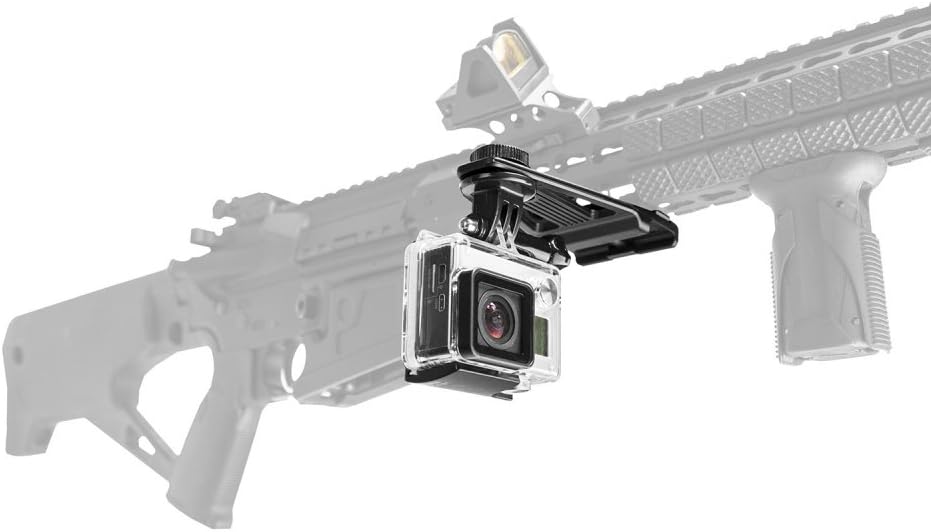 Action Camera Mount w/KPM Mounting System (KeyMod/Picatinny/M-LOK)