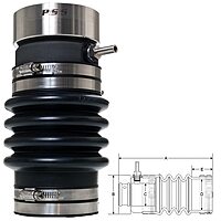 PSS Type A Shaft Seal, PYI Inc Dripless Marine Mechanical Face Seal