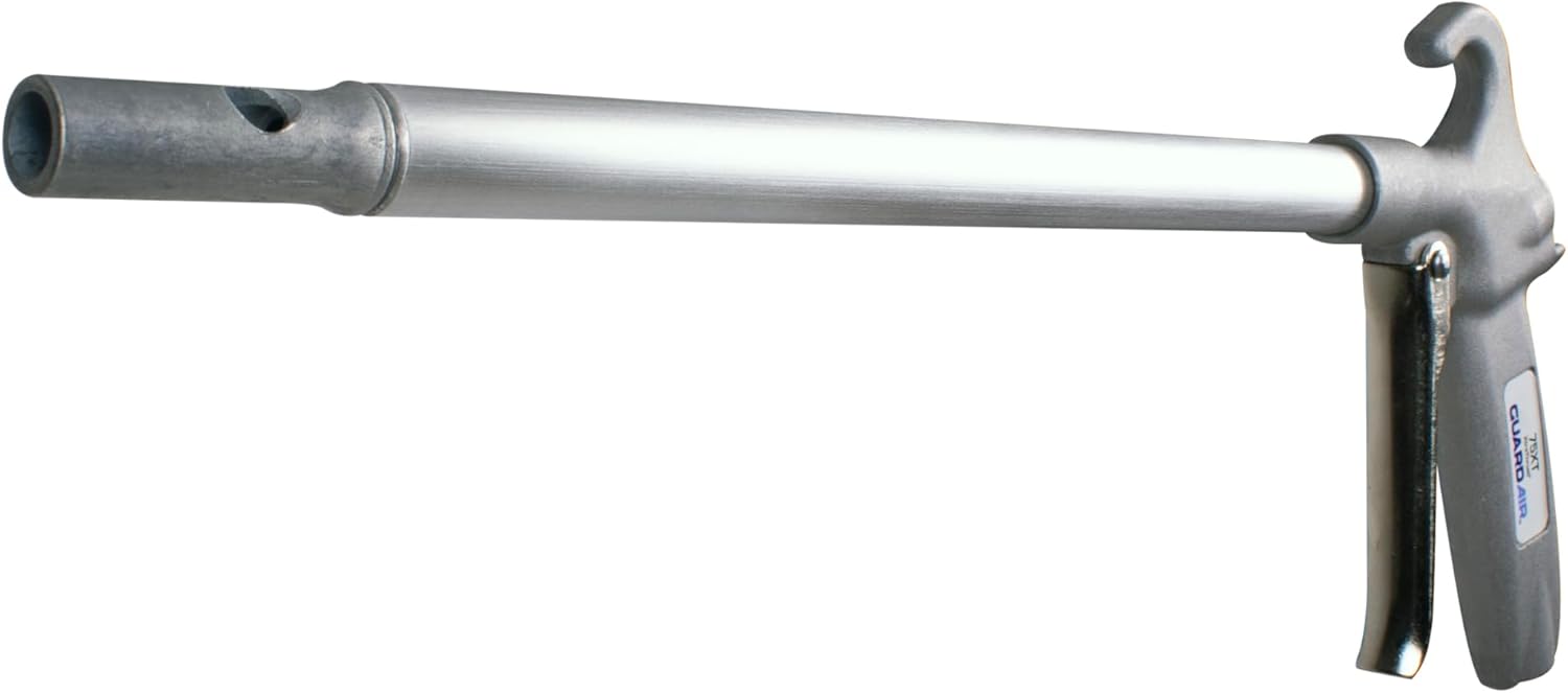 Guardair Xtra Thrust 75XT036AA Safety Air Blow Gun OSHA Compliant Alloy Nozzle with 36-Inch Aluminum Extension, 36 INCH