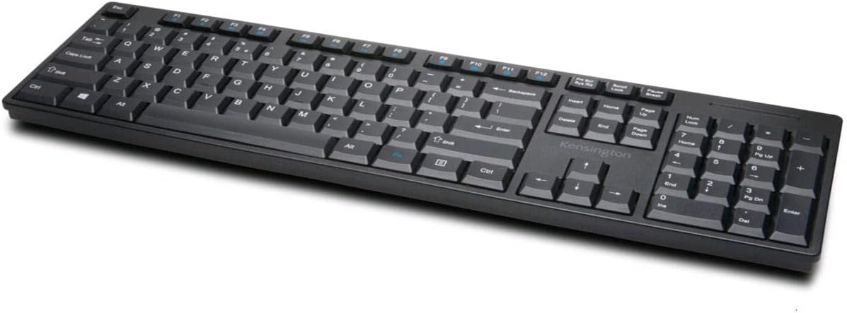 Kensington Pro Fit Low Profile Full Size Wireless Keyboard (K75229US)