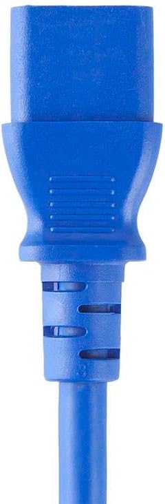 Monoprice Power Cord - NEMA 5-15P to IEC 60320 C13, 18AWG, 10A/1250W, 125V, 3-Prong