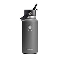 Hydro Flask Wide Mouth Flex Straw Cap Bottle - Insulated Stainless Steel