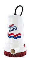 RULE 1800 GPH Submersible Sump/Utility Pump - 110V Automatic