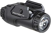 Sig Sauer Foxtrot1X 450 Lumens Compact Durable Tactical Rail-Mounted Handgun Flashlight with Ambidextrous Push-Button Side