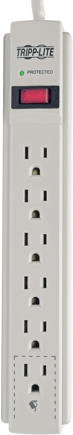 TRIPP LITE Protect It! 6-Outlet Surge Protector Power Strip