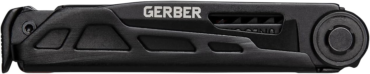 Gerber Gear Armbar Trade 8-in-1 Multi-tool - 2.5" Plain Edge Blade, Pry Bar, Hammer - EDC Gear and Equipment - Burnt Orange