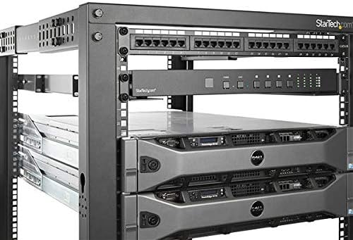 StarTech.com 1U 19 inch Server Rack Rails - 24-36 inch Adjustable Depth - Universal 4 Post Rack Mount Rails