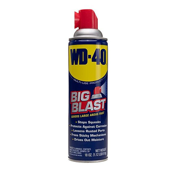 WD-40 Original Formula, Multi-Use Product with Big-Blast Spray, 18 OZ 1-Pack