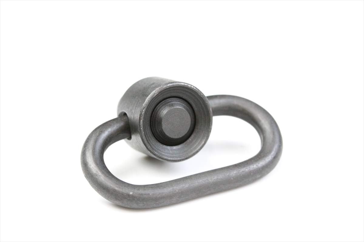 BRAVO COMPANY USA Gunfighter QD (Quick Detach) Heavy Duty Sling Swivel Flush Plunger Black, 2-Pack