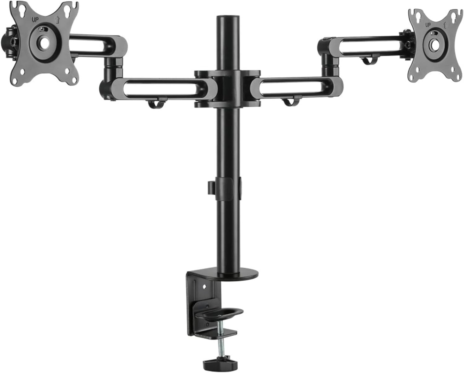 StarTech.com Desk Mount Dual Monitor Arm - Desk Clamp VESA Compatible Monitor Mount for up to 32 inch Displays