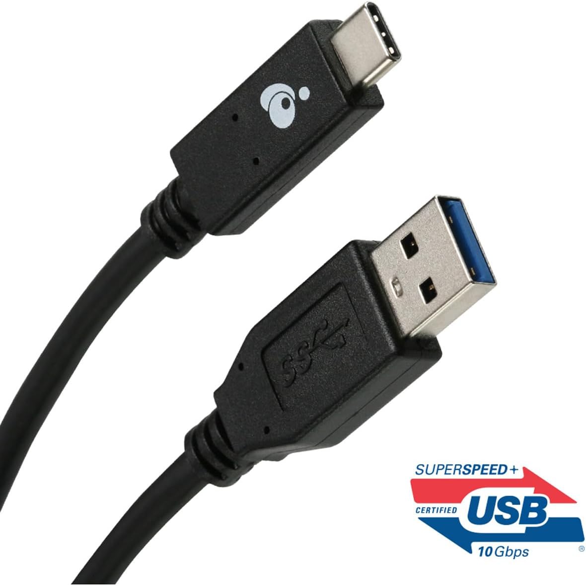IOGEAR Charge & Sync Flip USB 3.1 Gen 2 A to C Cable 10 Gbps (USB-If) G2LU3CAM01
