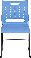 Flash Furniture HERCULES Series 881 lb. Capacity Sled Base Stack Chair with Air-Vent Back