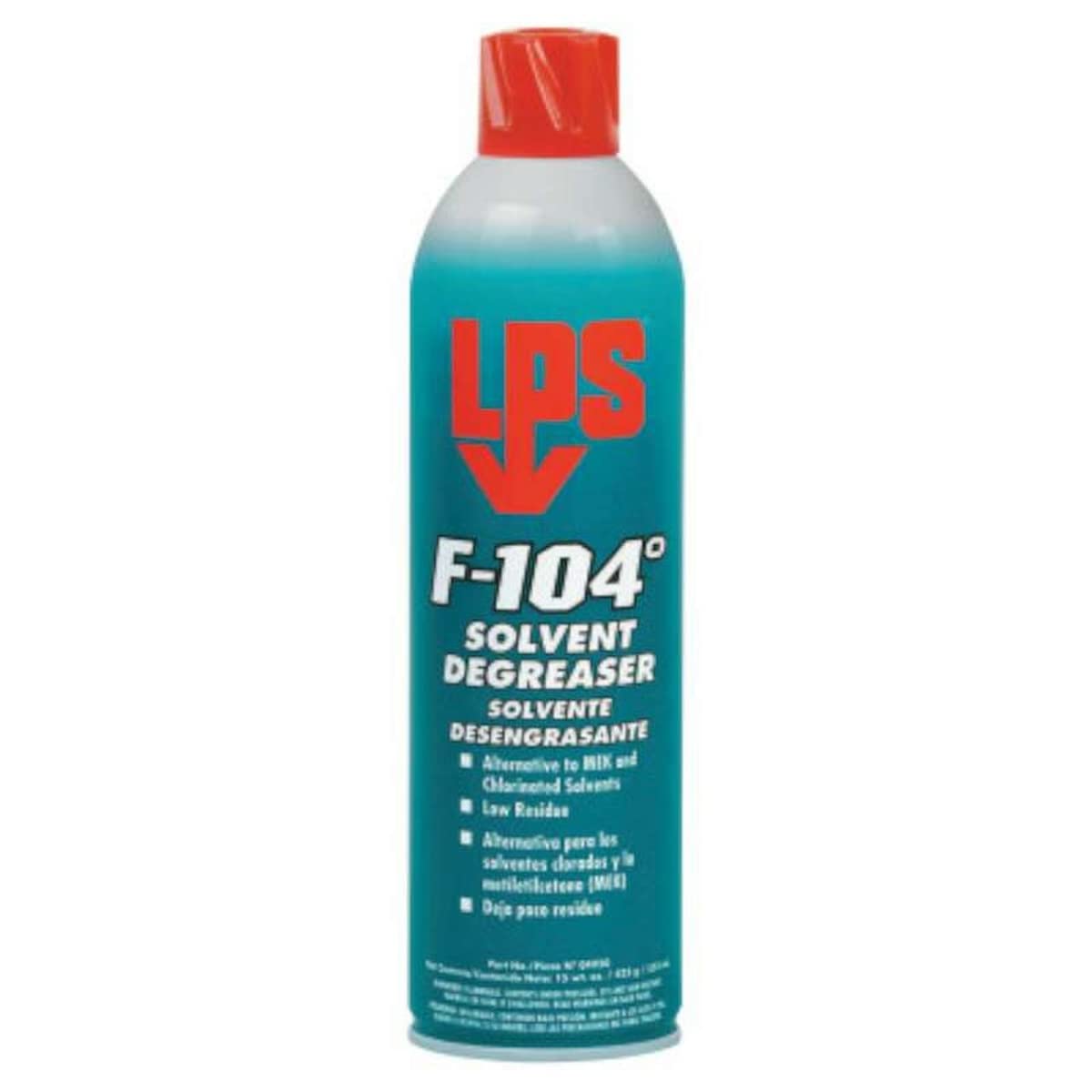 LPS 428-04920 F-104° Fast Dry Solvent/Degreasers, 15 fl. oz. Aerosol Can
