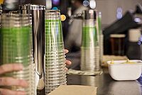 Planet + 100% Compostable PLA Clear Cold Cup, 20-Ounce, 1000-Count Case