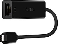 Belkin USB-C to Ethernet Adapter, Gigabit Ethernet Port Compatible w/ USB-C Devices