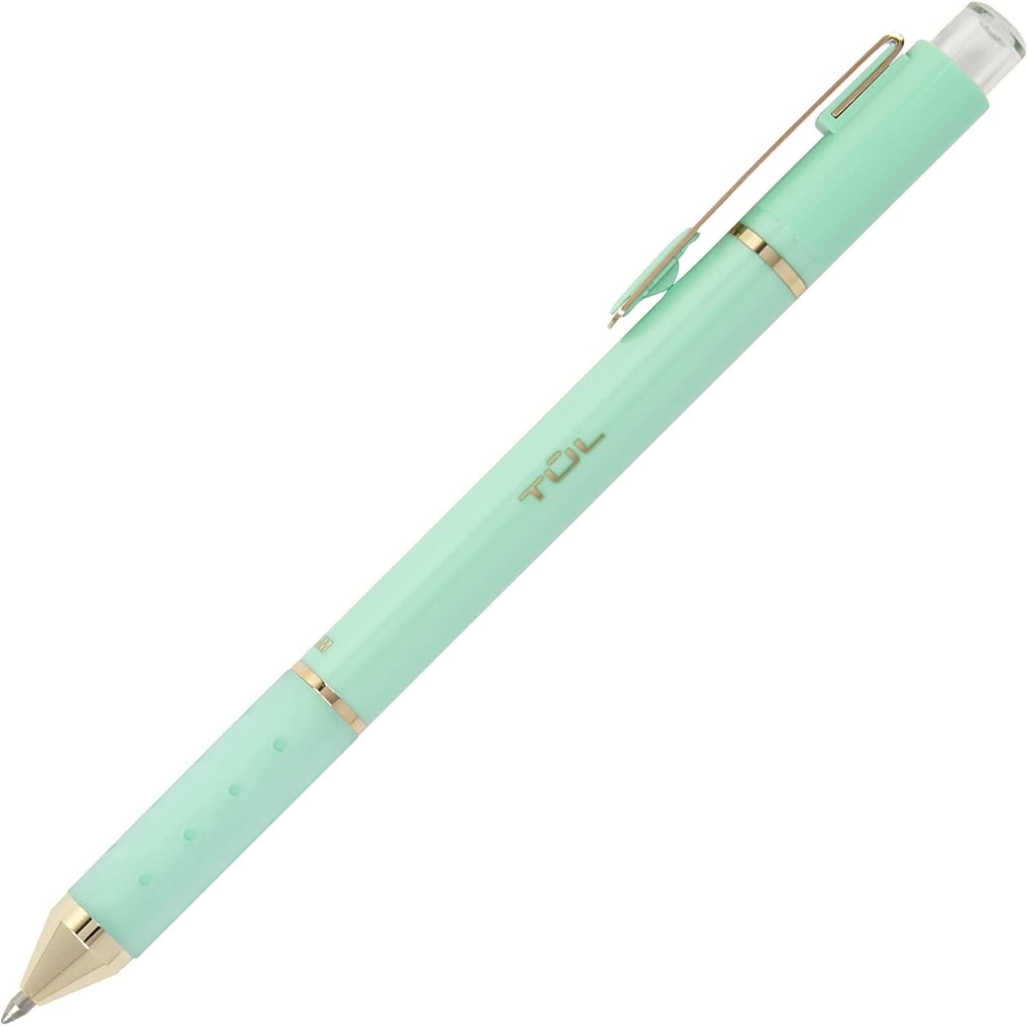 TUL® GL Series Retractable Gel Pens, Medium Point, 0.8 mm, Assorted Barrel Colors, Assorted Metallic Inks, Pack Of 8 Pens