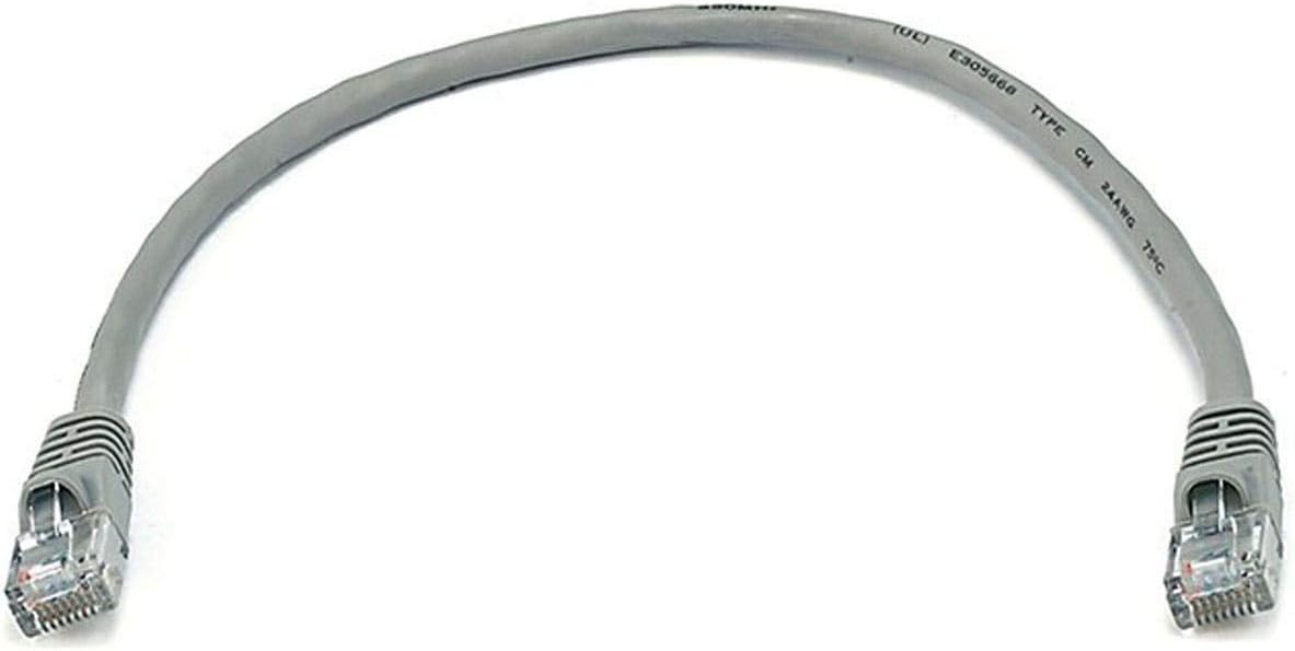 Monoprice Cat6 24AWG UTP Ethernet Patch Cable - Snagless RJ45, 550MHz, Pure Bare Copper
