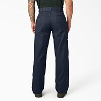 DICKIES Men's Loose Fit Double Knee Work Pants – Durable Twill Utility Trousers