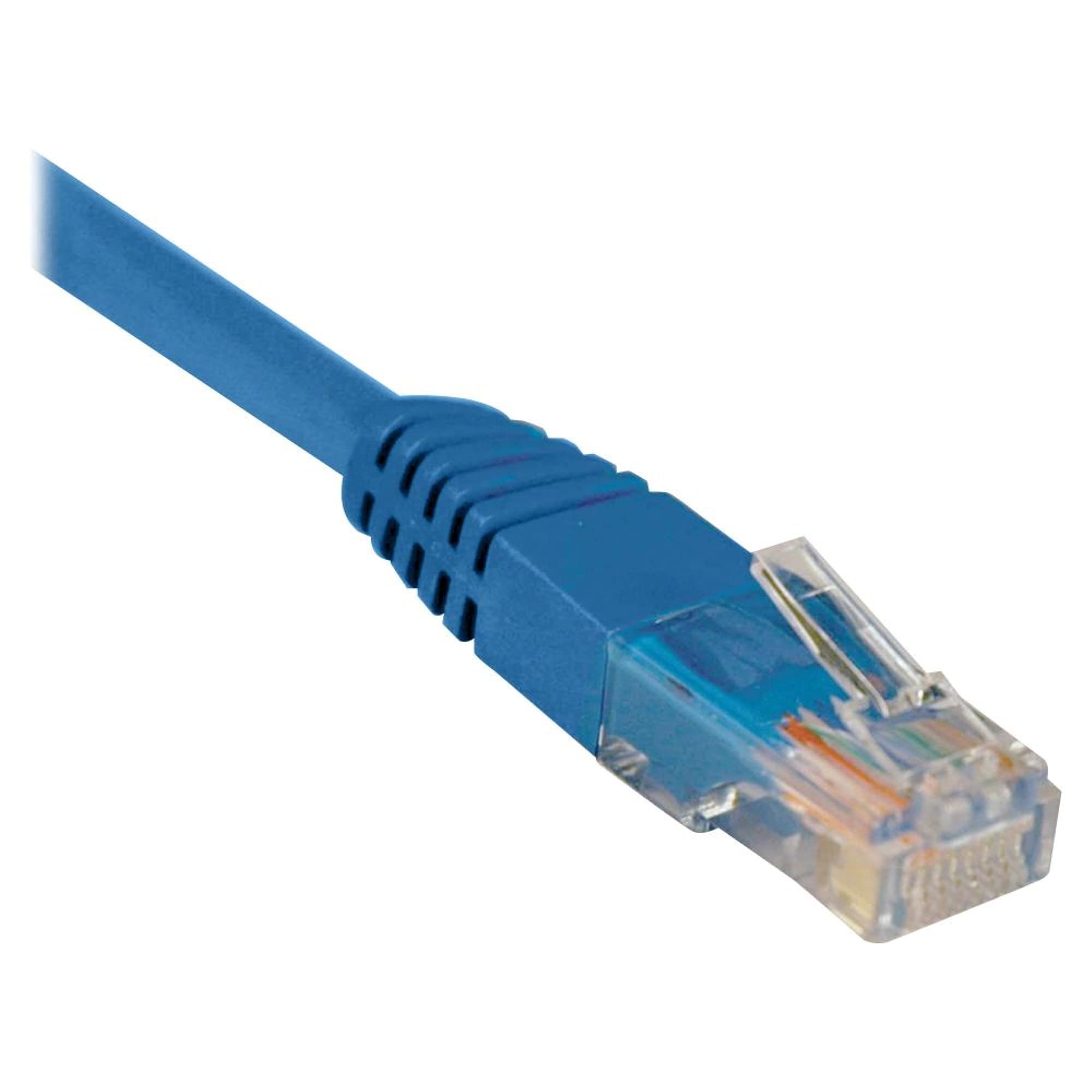 Eaton Tripp Lite Series Cat5e 350 MHz Molded (UTP) Ethernet Cable (RJ45 M/M), PoE - Blue, 25 ft. (7.62 m) - N002025BL
