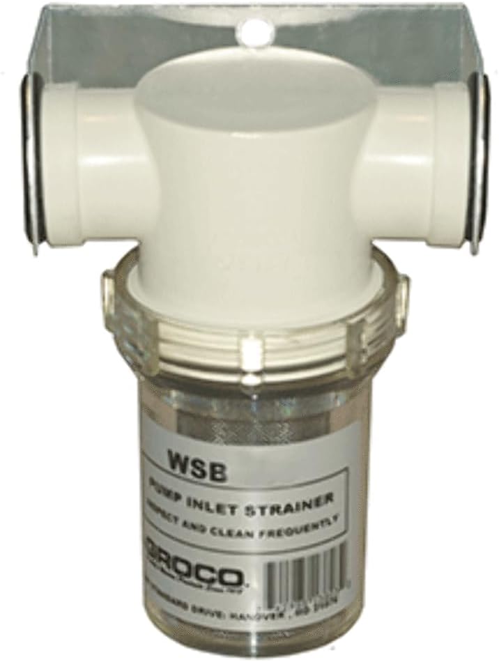 Gross Mechanical GROCO 3/4" Fresh Water Strainer w/Plastic Basket
