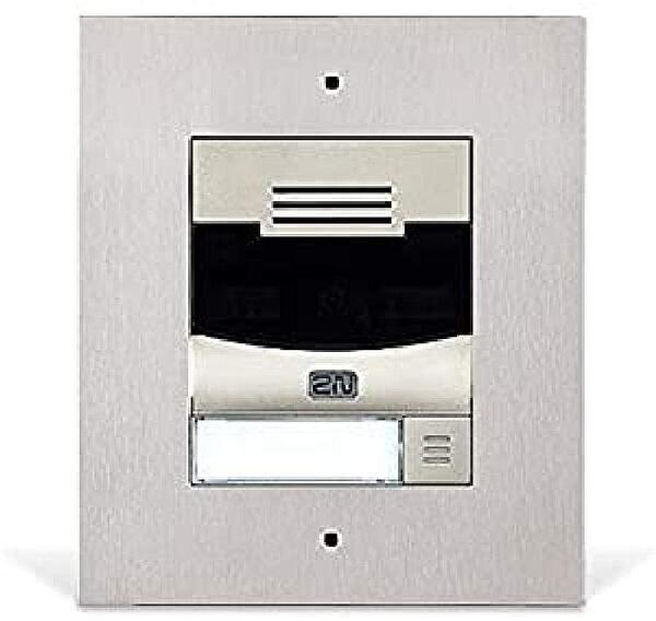 2N Telecommunications IP Solo Video intercom System Nickel