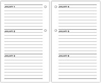 AT-A-GLANCE Daily Loose-Leaf Desk Calendar Refill, 3.5 x 6, Standard (Fits 17 Style bases)