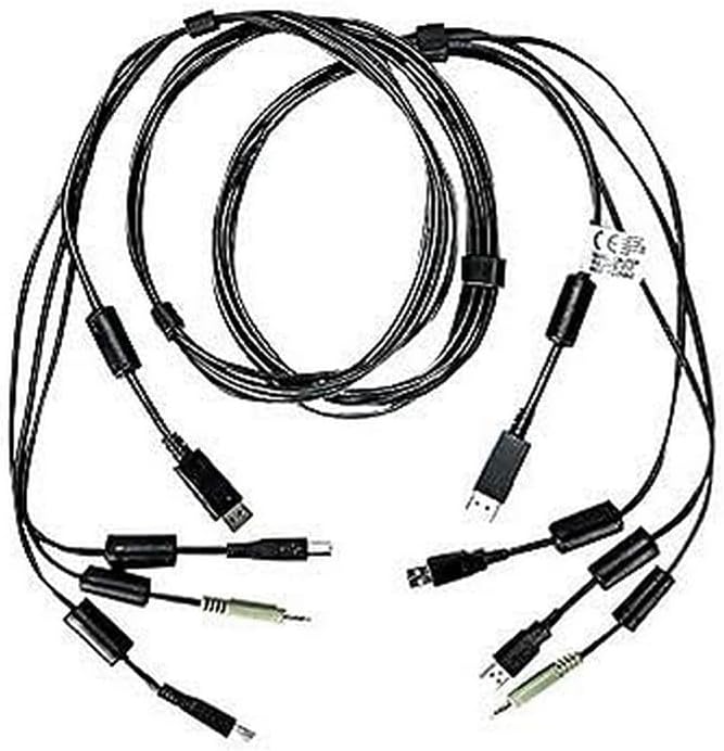 Vertiv Avocent USB Keyboard and Mouse, DisplayPort and Audio Cable, 6 ft. - CBL0104