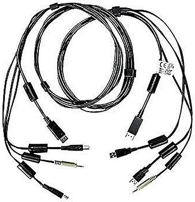 Vertiv Avocent USB Keyboard and Mouse, DisplayPort and Audio Cable, 6 ft. - CBL0104