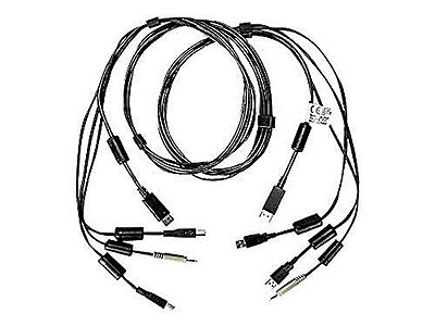 Vertiv Avocent USB Keyboard and Mouse, DisplayPort and Audio Cable, 6 ft. - CBL0104