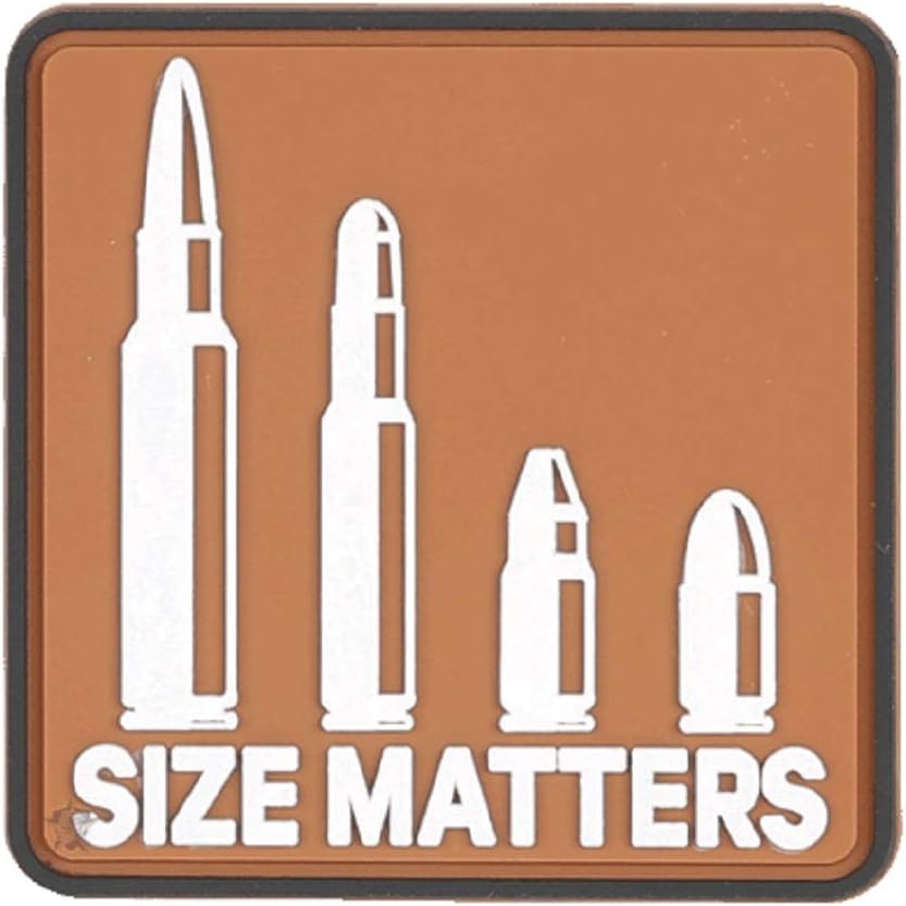 5ive Star Gear "Size Matters Quote Morale Patch, One Size, Multi-Colored