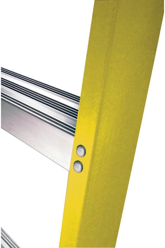 5 Step Fiberglass Foldable Step Ladder: Type IA 300 lb Capacity 6' Height