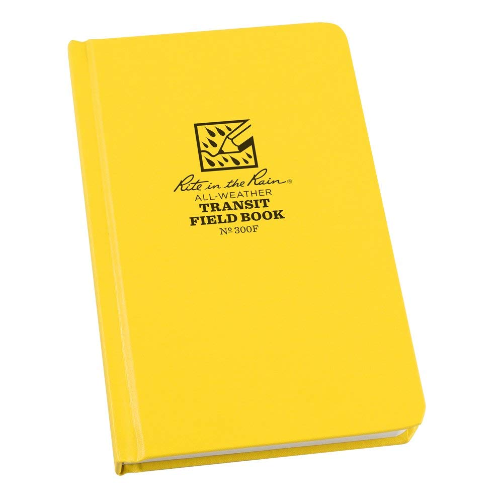 RITE IN THE RAIN Weatherproof Hard Cover Notebook, 4.75" x 7.5"