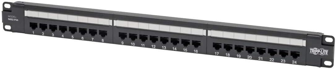 TRIPP LITE Cat5 / Cat5e PoE+ Compliant Patch Panel