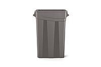 Suncast Commercial 23-Gallon Slim Narrow Trash and Recycling Bin