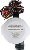 COMMODORE 31B-Series Automatic Bilge Pump - 2000 gallons per hour / 12V