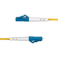 StarTech.com 5m (16.4ft) LC to SC (UPC) OS2 Single Mode Simplex Fiber Optic Cable, 9/125, 40G/100G, LSZH Fiber Jumper Cord