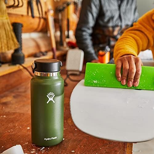 Hydro Flask Wide Mouth Insulated Water Bottle with Flex Cap