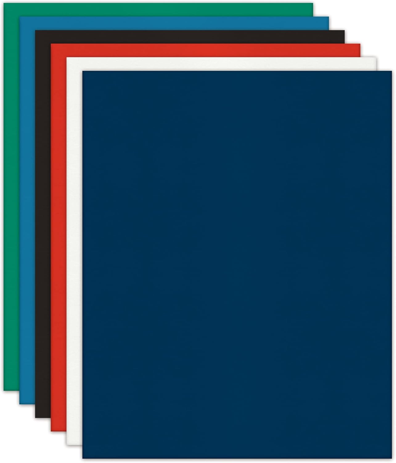 Office Depot® Brand 2-Pocket Folders without Fasteners, Assorted, Pack of 24