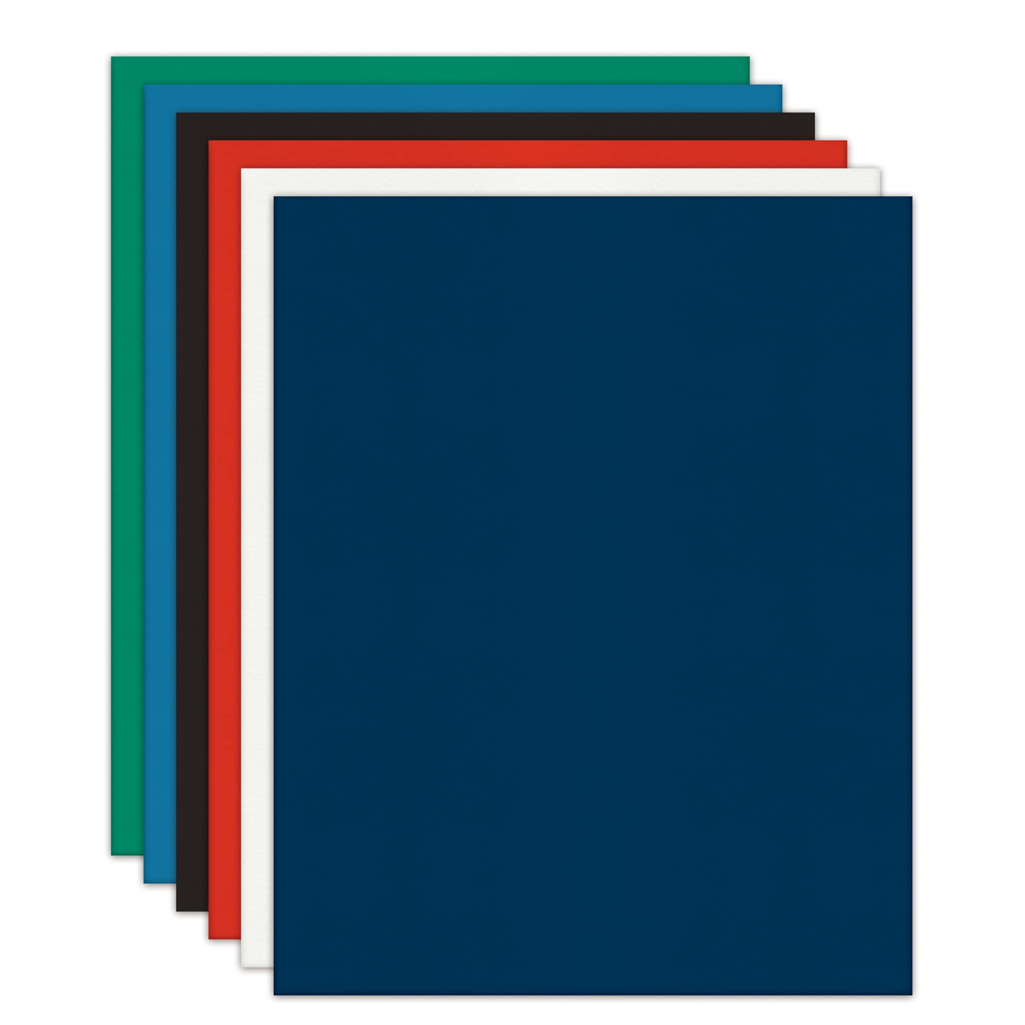 Office Depot® Brand 2-Pocket Folders without Fasteners, Assorted, Pack of 24