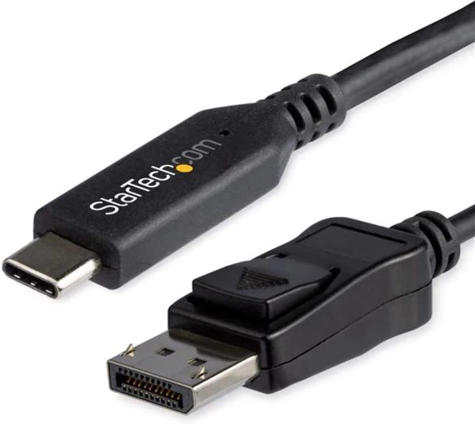 STARTECH.COM USB C to DisplayPort 1.4 Cable - 8K/5K/4K USB Type-C to DP 1.4
