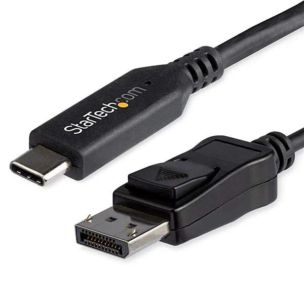 STARTECH.COM USB C to DisplayPort 1.4 Cable - 8K/5K/4K USB Type-C to DP 1.4