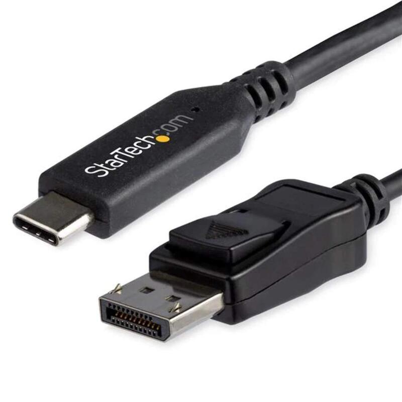 STARTECH.COM USB C to DisplayPort 1.4 Cable - 8K/5K/4K USB Type-C to DP 1.4