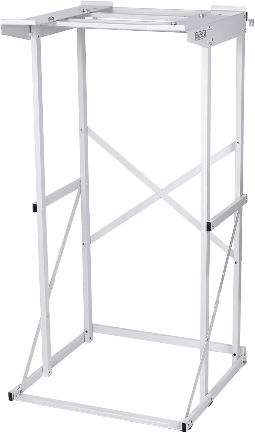 Black+Decker Washer Dryer Stacking Rack Stand, Compatible with Black and Decker Portable Washers and Dryers