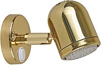Scandvik LED Brass Reading Light - 10-30V