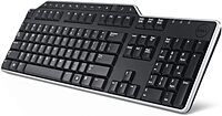 Dell Business Multimedia Keyboard - KB522 - Cable Connectivity - USB Interface - Compatible with Workstation, Desktop Computer, Notebook - KB522BKUS