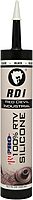 RED DEVIL PRO Industrial Grade RTV 100% Silicone Sealant, 10.1 oz Tube
