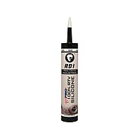 RED DEVIL PRO Industrial Grade RTV 100% Silicone Sealant, 10.1 oz Tube