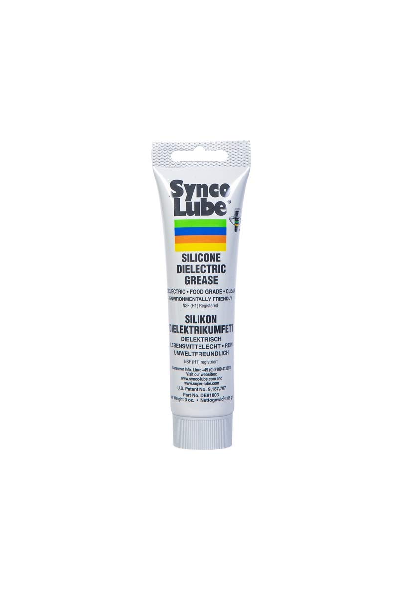 SUPER LUBE Silicone Dielectric & Vacuum Grease - 3 oz Tube