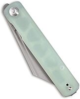 SENCUT Bronte Folding Pocket Knife with Front Flipper, 3.38 Inch 9Cr18MoV Reverse Tanto Blade